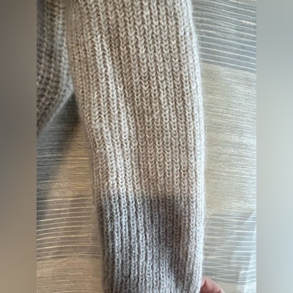 Nicholson & Nicholson Chunky Wool Sweater – Beige – Size 38 (Japan) - Picture 5 of 7